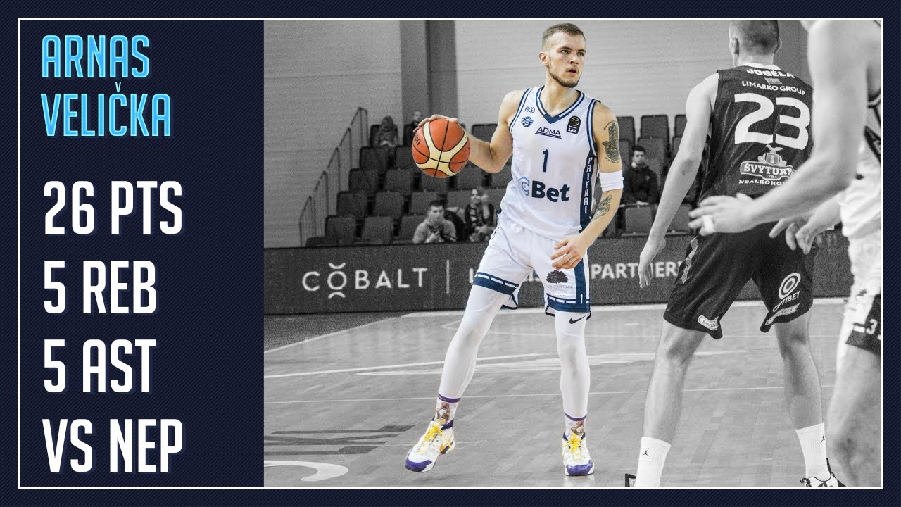 Arnas Velička (26 PTS, 5 REB, 5 AST) FULL HIGHLIGHTS | vs Neptūnas