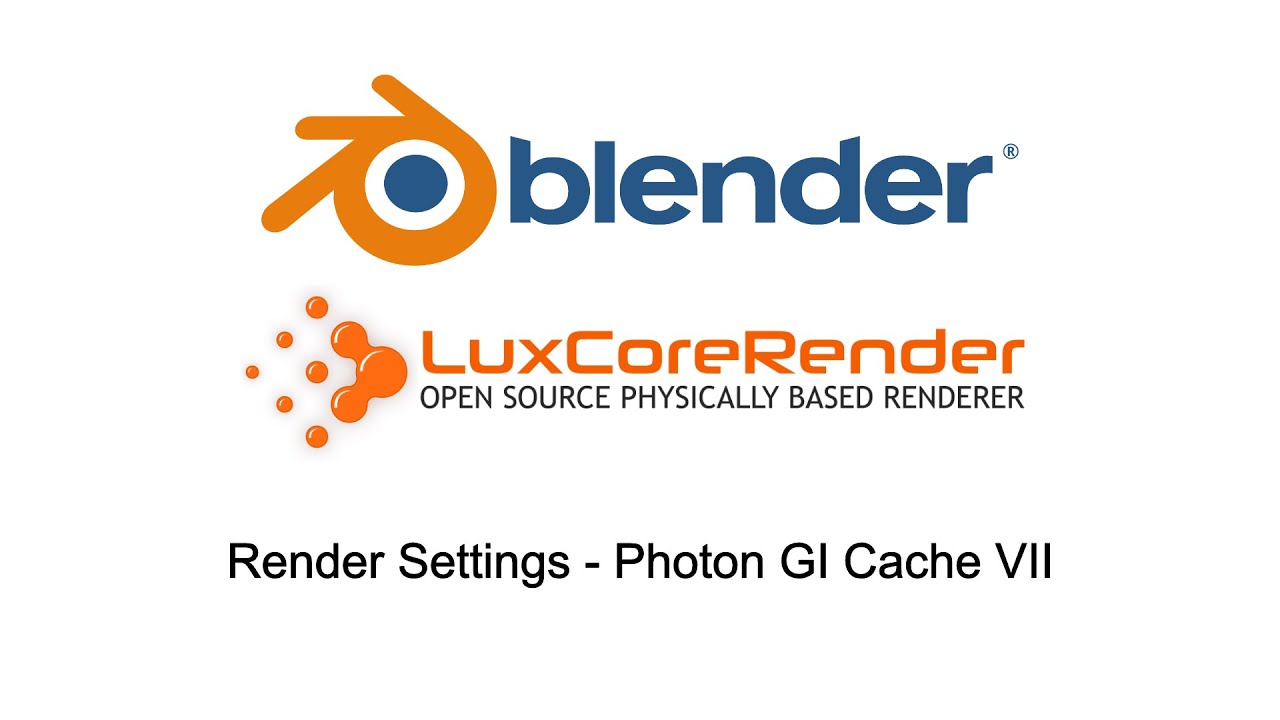 BlendLuxCore: Render settings - Photon GI cache VII