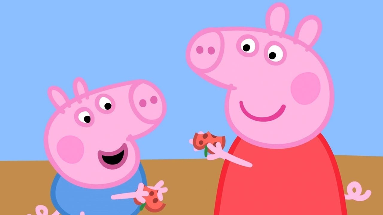 Peppa Pig Świnka Peppa po Polsku najlepsze odcinki -  Swinka Peppa Prace ogrodowe