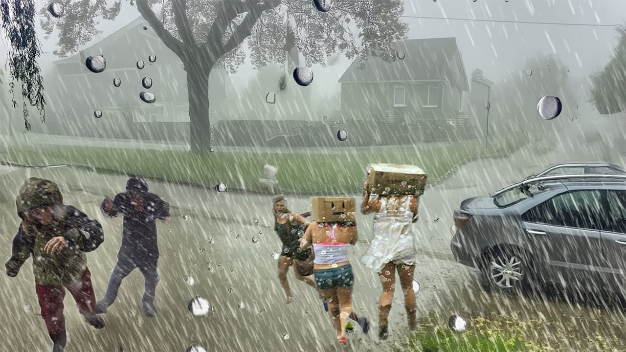 Huge Hailstorm Slams Massachusetts and Connecticut! Catastrophic Impact