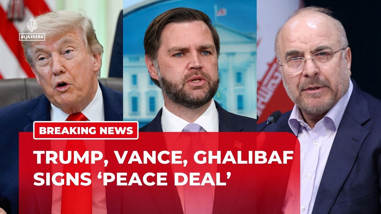 Trump, Vance sign agreement with Tehran, senior US official says