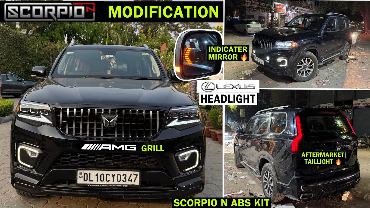 Scorpio N Modification 2025 🔥 Mahindra scorpio n modification ONE IN INDIA