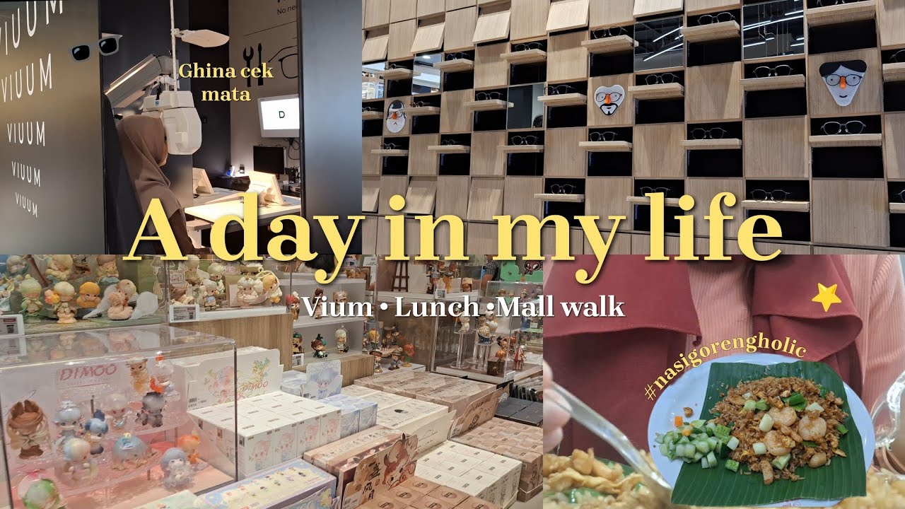 A day in my life - Vium,Lunch, & Mall Walk ✨ | Miana daily