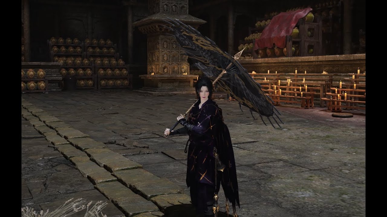 Umbrella & Rope Dart Swings - Soul Shade Umbrella & Rope Dart - Where Winds Meet
