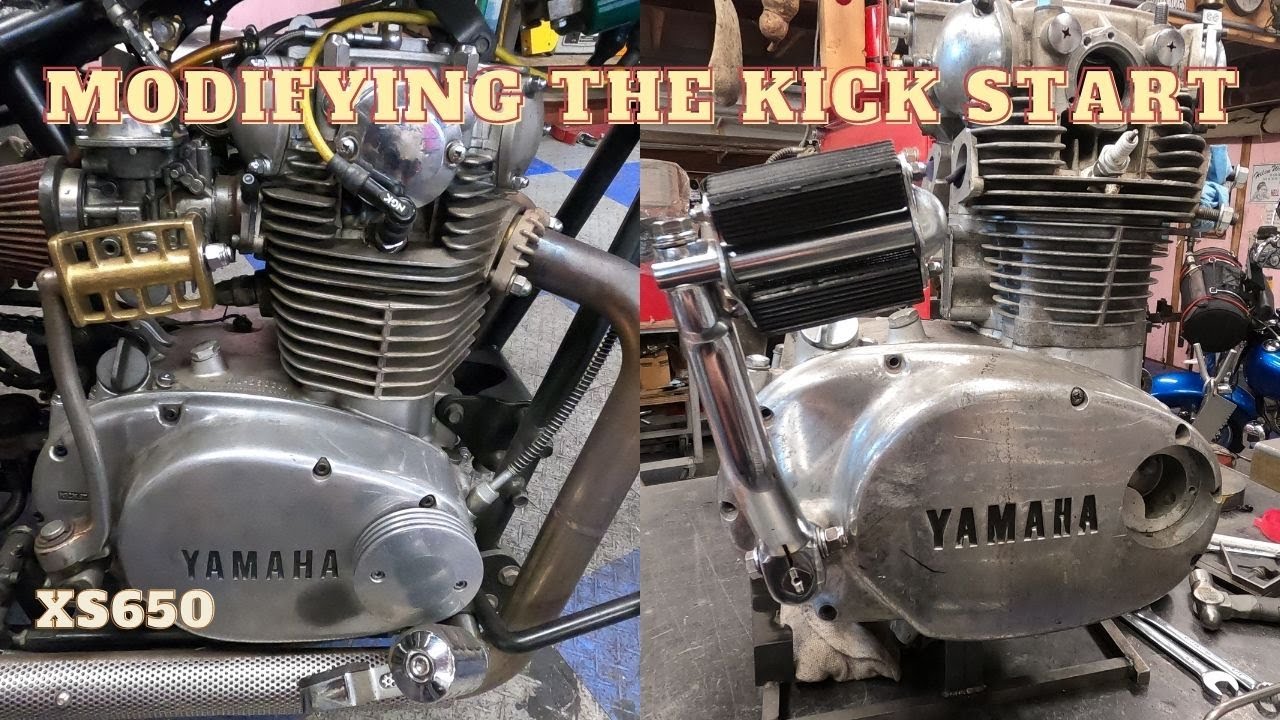 Модификация кик-стартера XS650