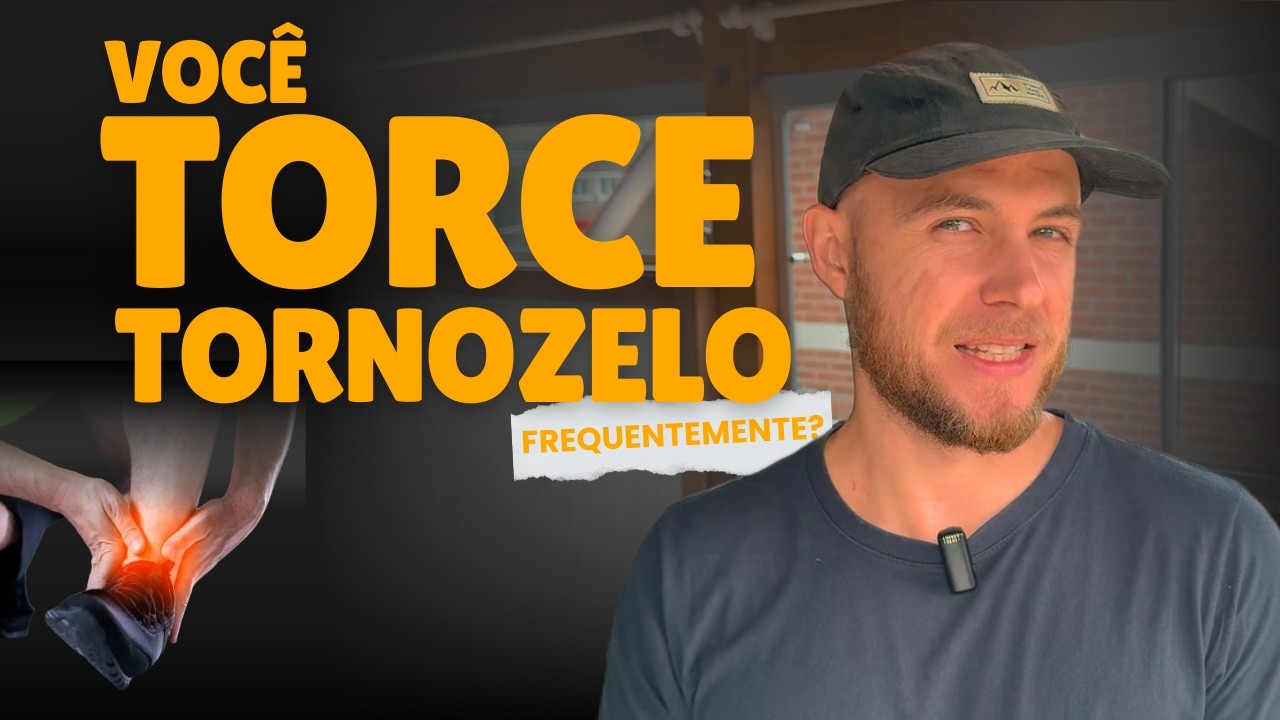 Seu Tornozelo NÃO É Fraco, Ele Só É Lento! Faça Isso Em Casa Para Corrigir