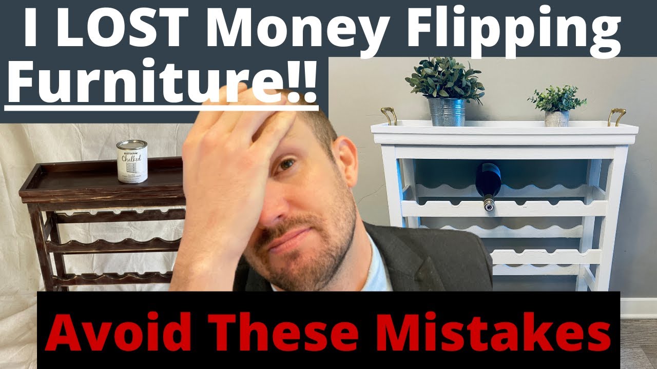 I LOST Money Flipping Furniture | Honest Review | The Whole Process and Mistakes to Avoid.