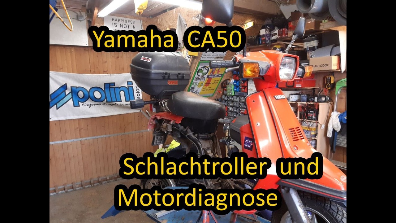Yamaha CA50 Salient | Schlachtroller und Motordiagnose