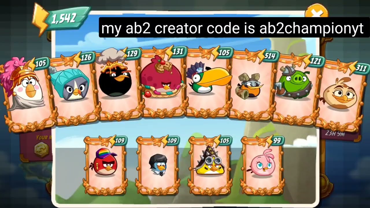 Angry birds 2 mighty eagle bootcamp Mebc 6 Feb 2026 without extra birds #ab2 mebc today