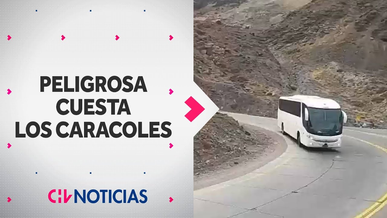 PELIGROSA RUTA: Recorremos la cuesta Los Caracoles, paso obligado para cruzar la cordillera