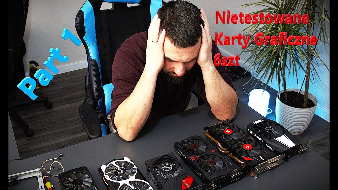 6szt Kart Graficznych Nietestowanych Part 1