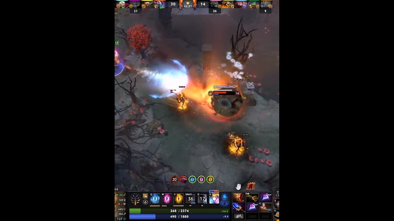 Окей, это было неожиданно! #dota2 #titandota2 #invoker #dotka #dota #moments