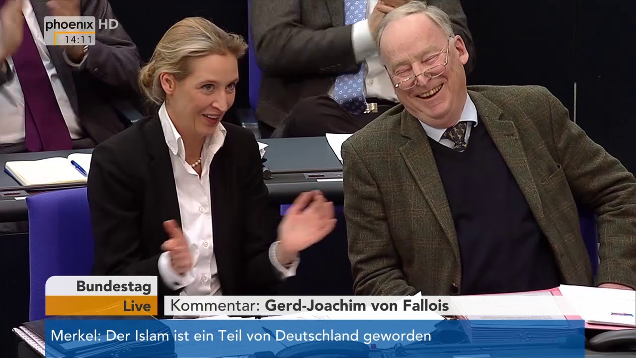 Generalaussprache zur Regierungserkl&auml;rung der Bundeskanzlerin am 21.03.2018 [Teil 1]
