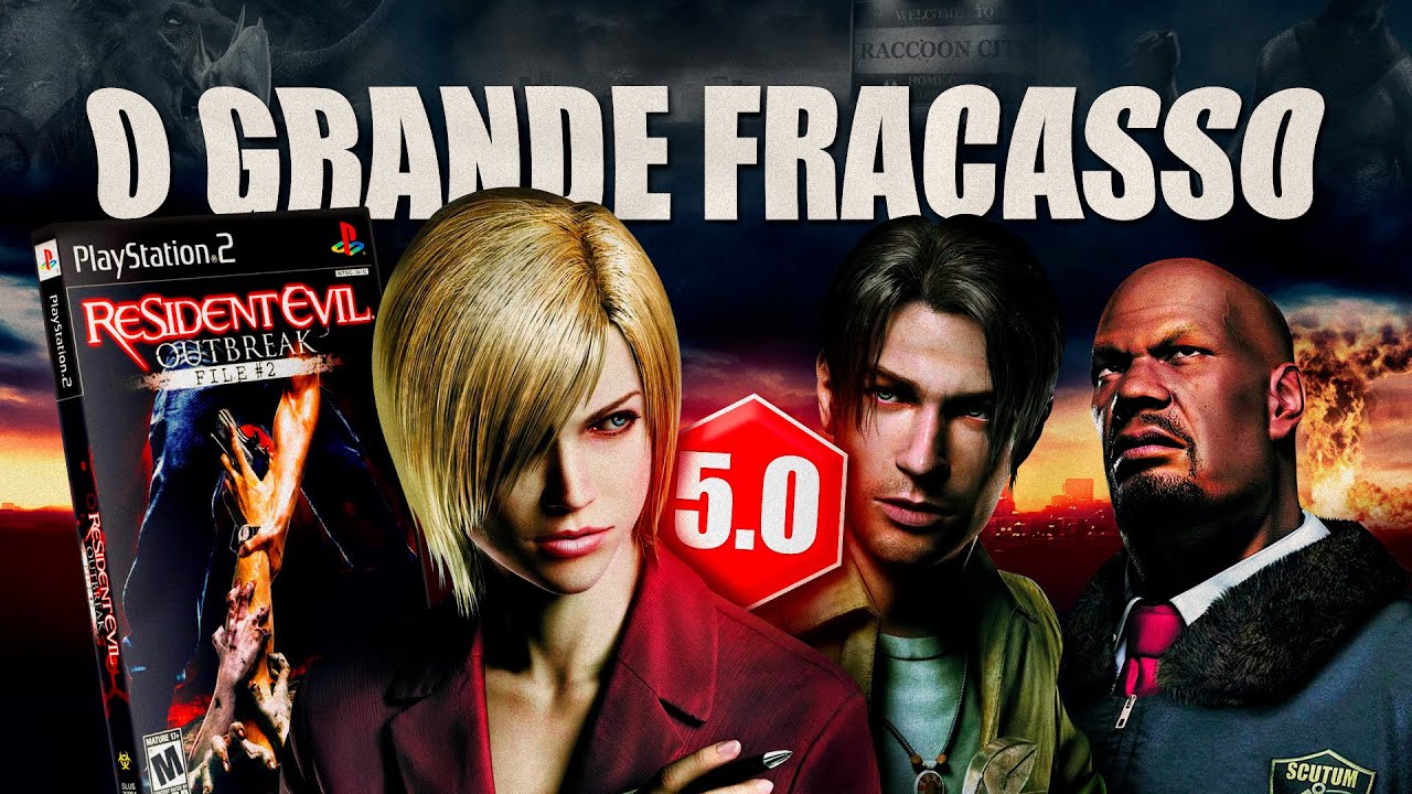 RESIDENT EVIL OUTBREAK FILE 2 FOI UM INJUSTO FRACASSO!