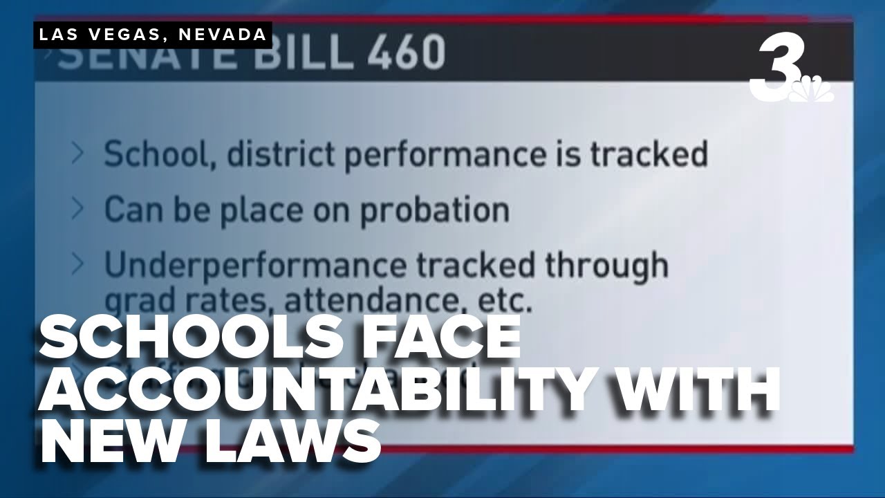 Nevada schools face new accountability measures with new law implementation