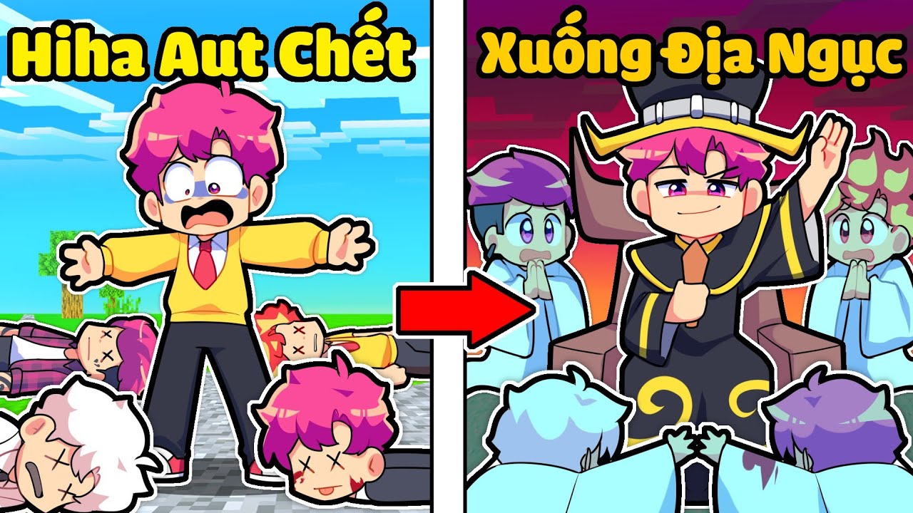 HIHA TROLL HIHA AUT BẰNG CÁCH GIẢ LÀM DIÊM VƯƠNG TRONG MINECRAFT * TROLL HIHA AUT 🤣😎