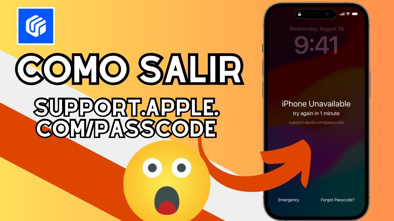 2024✅ Cómo solucionar el error de iPhone support.apple.com iPhone passcode