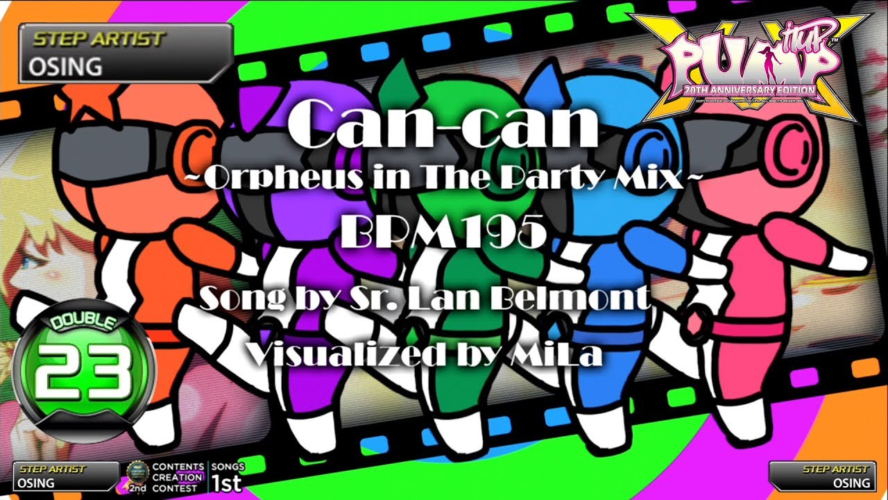 [PUMP IT UP XX] Can-can ~Orpheus in The Party Mix~ D23