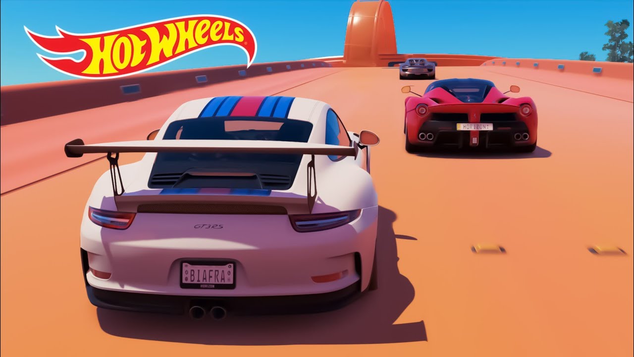 Forza Horizon 3 - Porsche 911 GT3 Rs Hot Wheels Goliath Race