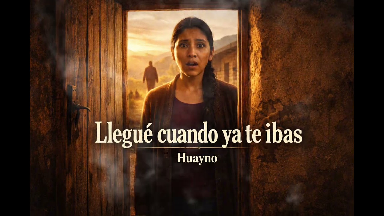 Llegué cuando ya te ibas | Huayno Perú 