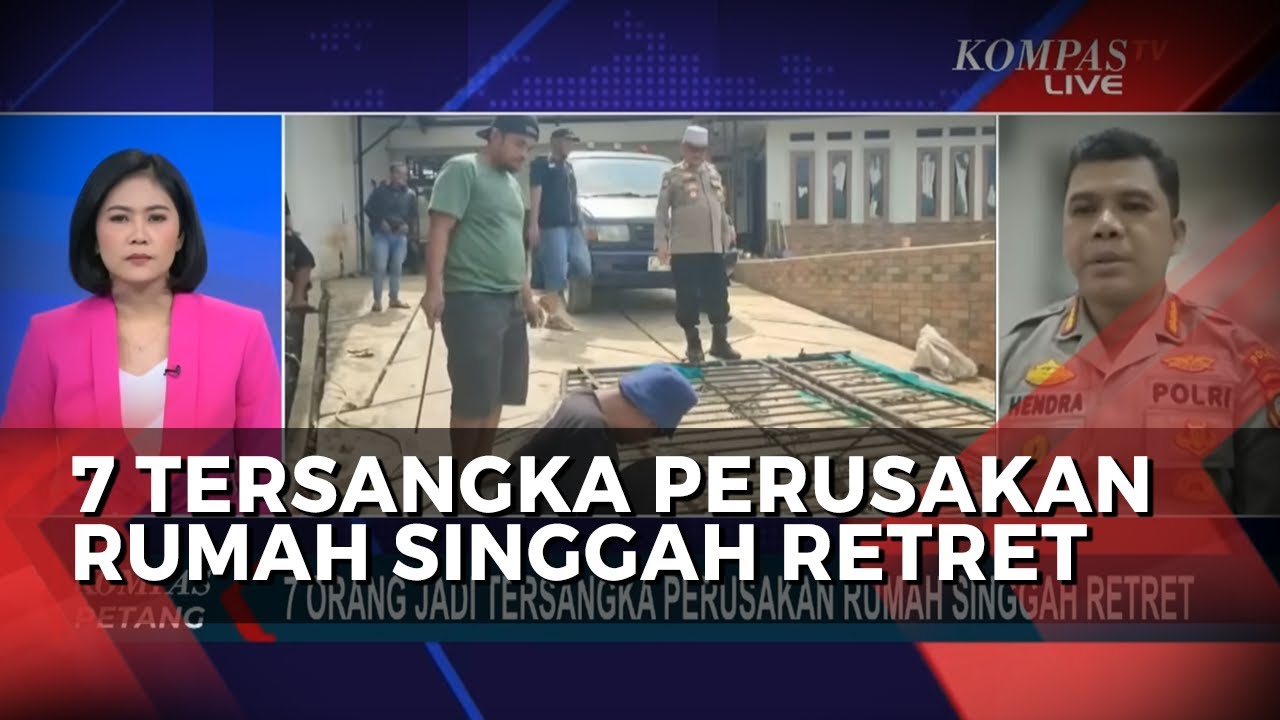 Begini Peran 7 Tersangka Perusakan Rumah Retret di Sukabumi, Ada yang Jadi Provokator?