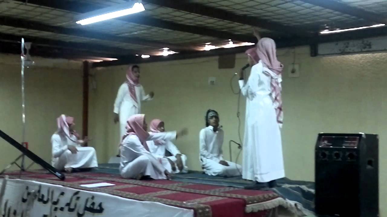 حفل تكريم معلمي عبدالرحمن الداخل 1433 بتبوك 3 المسرحيه.mp4
