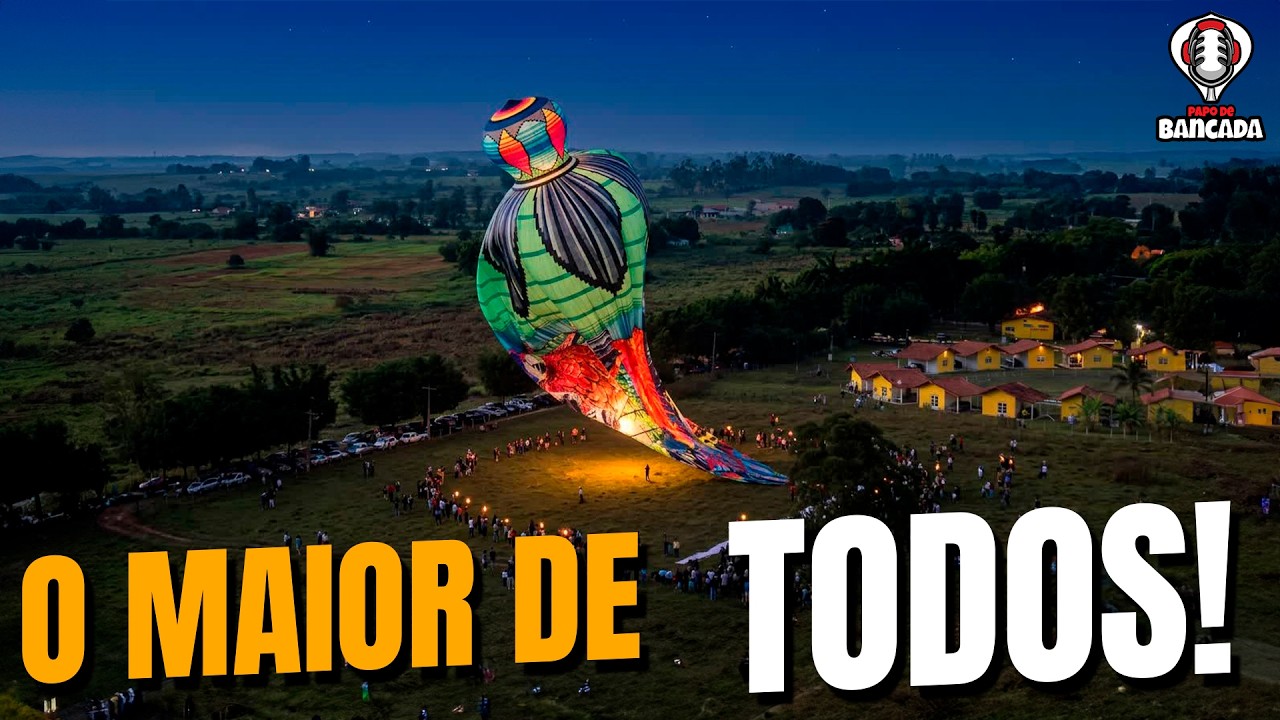 A história do maior Pião de seda do mundo