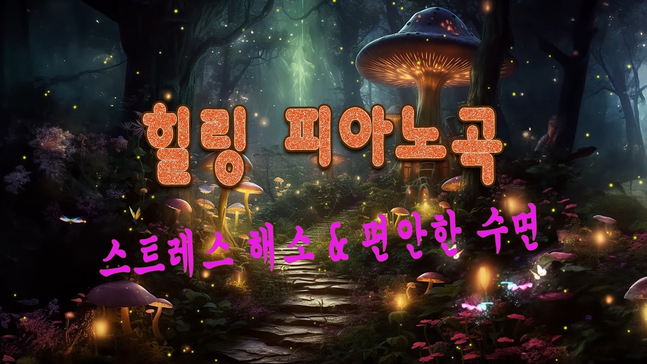 불면증에 좋은 힐링 음악 | 아침까지 푹 자는 수면 음악 | 스트레스 해소 & 편안한 수면 | 힐링 피아노곡