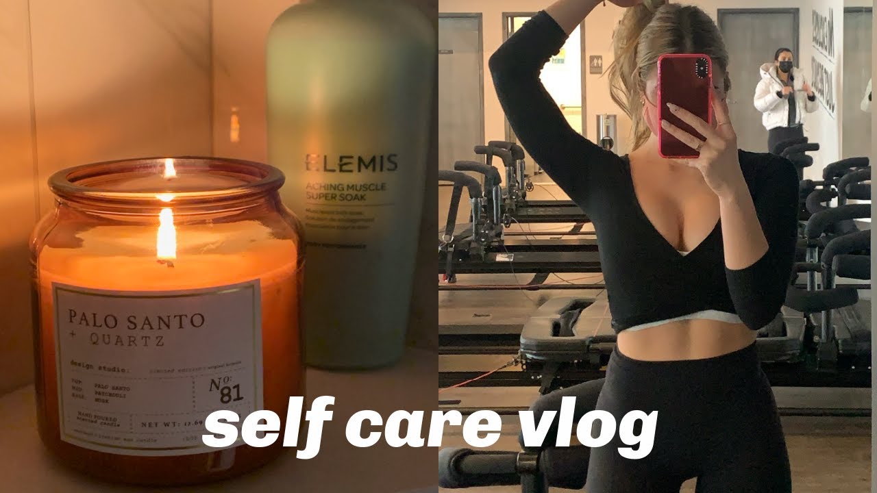 my self care routine to help de stress & reset | vlog style