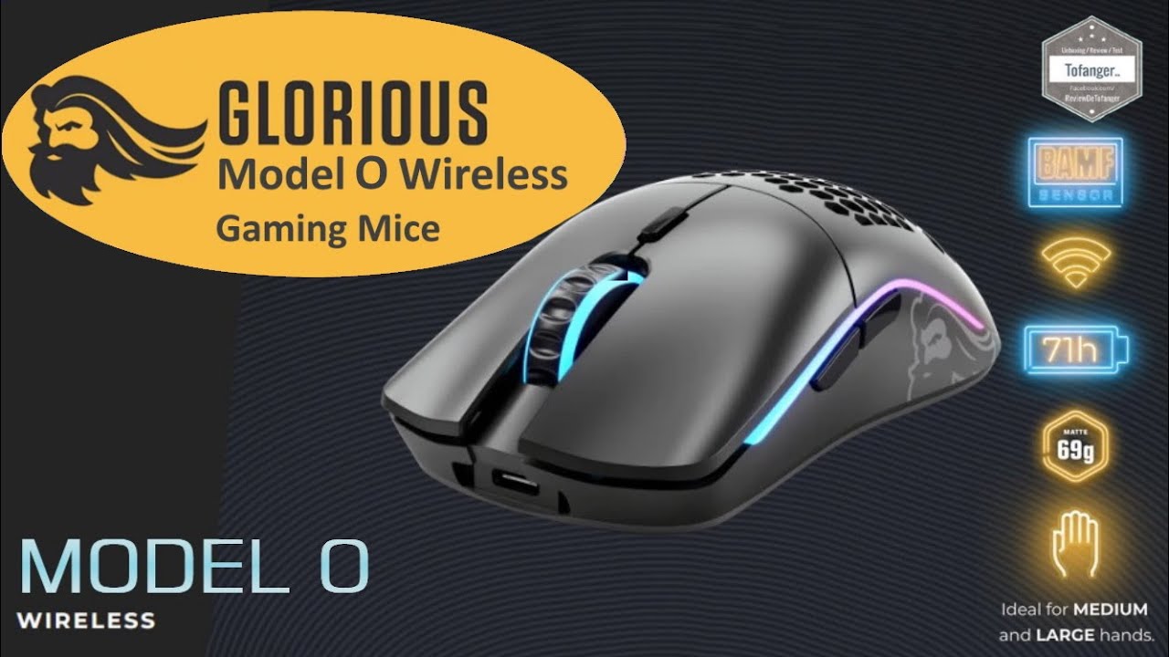 Glorious MODEL O Wireless Gaming Mice - Glorious Wireless Gaming Mouse - Glorious Core Driver - BAMF