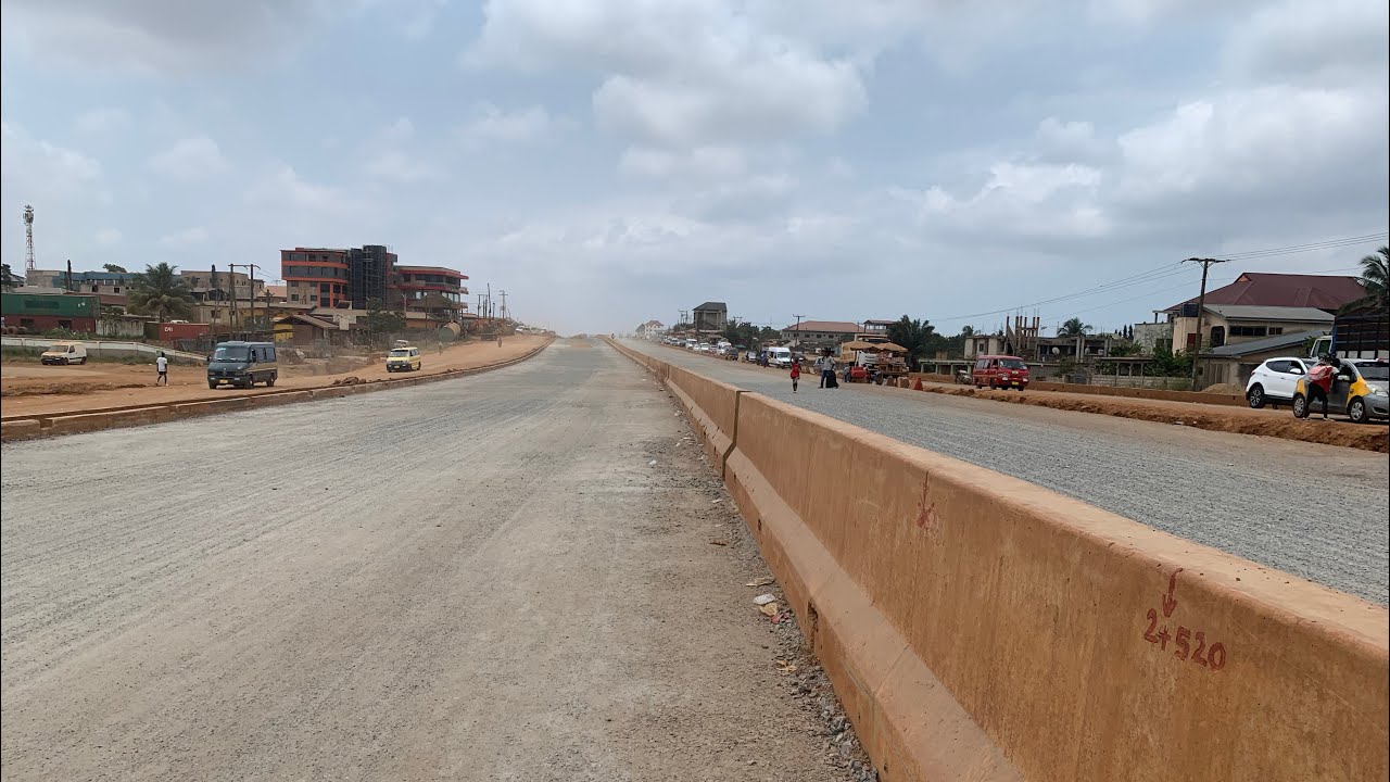 This is Great! 30 Km Kasoa Winneba Road Dualisation Project  Is Advancing Very Impressively.