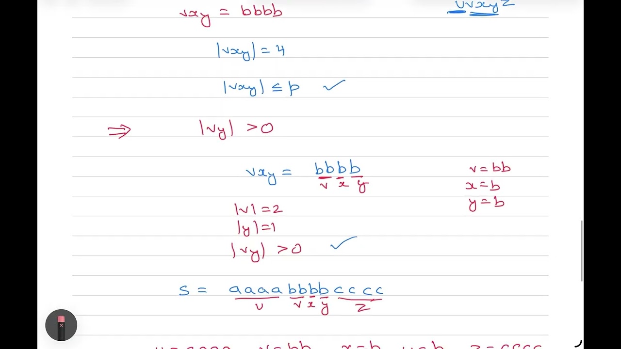 L-33 Pumping Lemma for Context Free Language L =  a^n b^n c^n  || Theory of Computation 