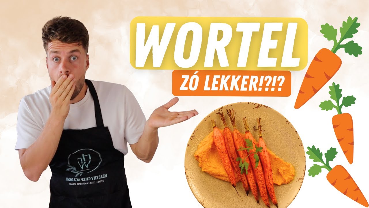 WORTEL | 2 bizar lekkere bereidingen (zonder koken) | Groente op z&rsquo;n lekkerst (serie)