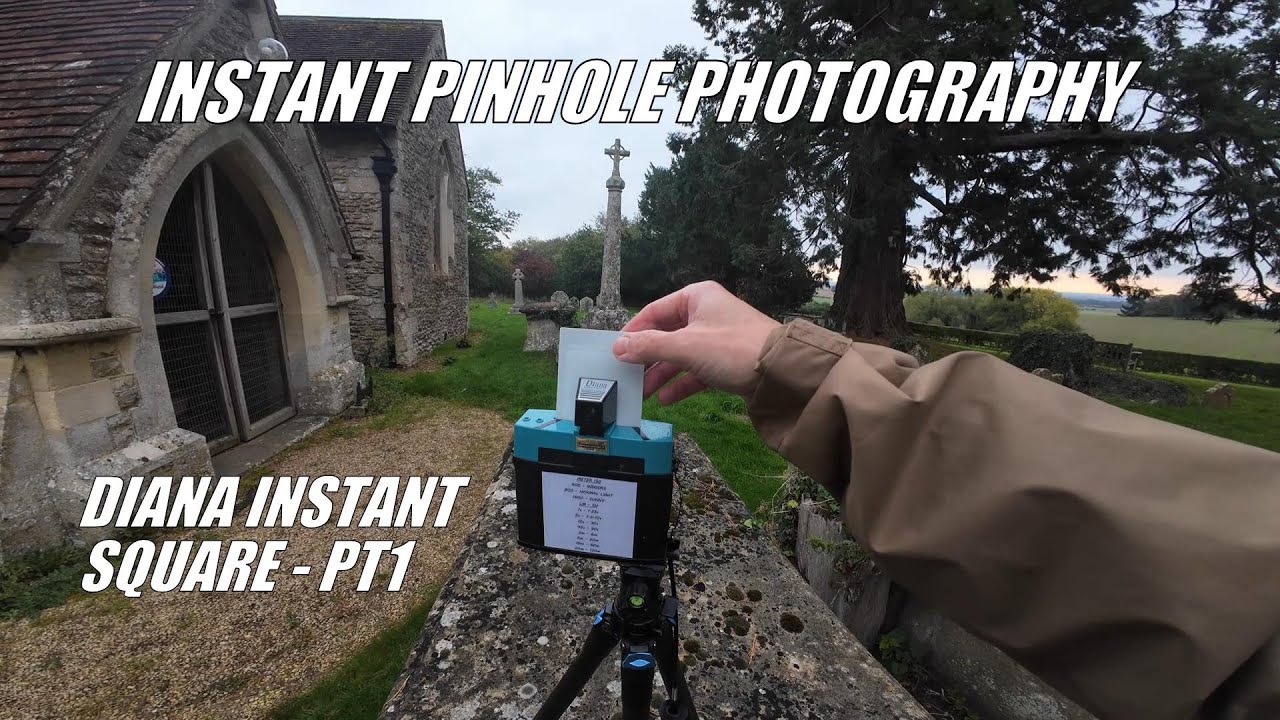 Pinstax? Мгновенная пинхол-камера! — Diana Instant Square. Часть 1