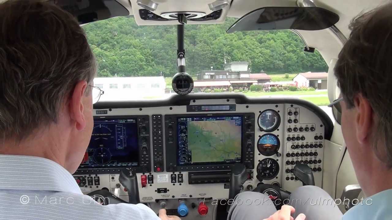 Mooney M20R Ovation 2 Cockpit Garmin 1000 Vilshofen to Augsburg