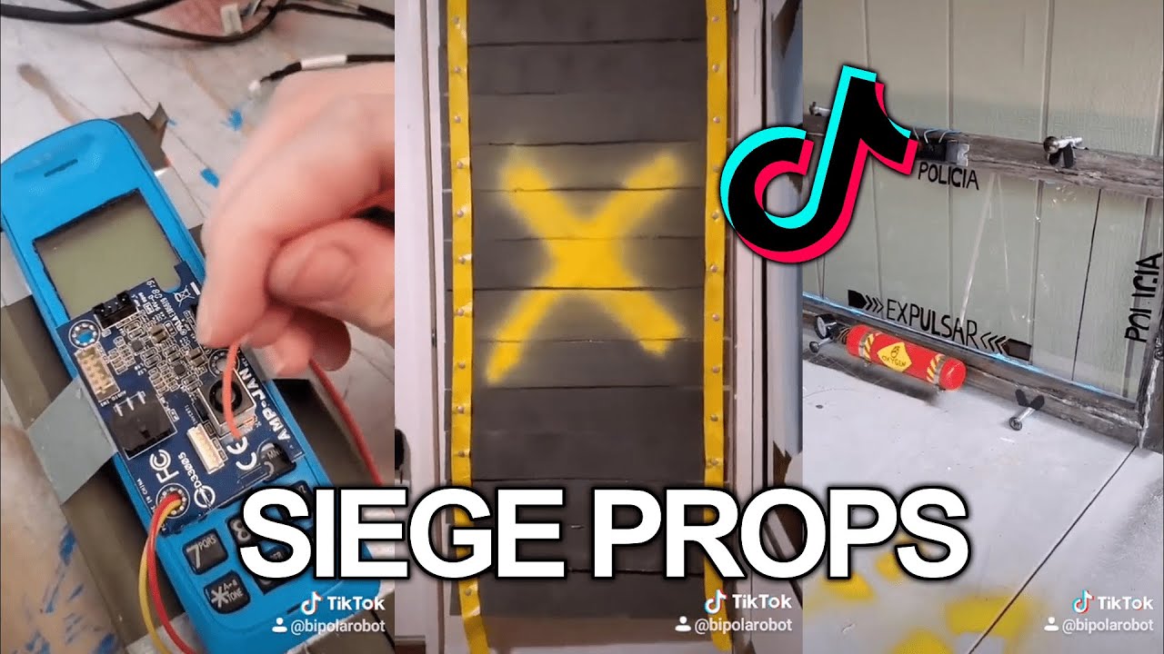 Rainbow Six Siege Props Tik Tok Compilation - bipolarobot