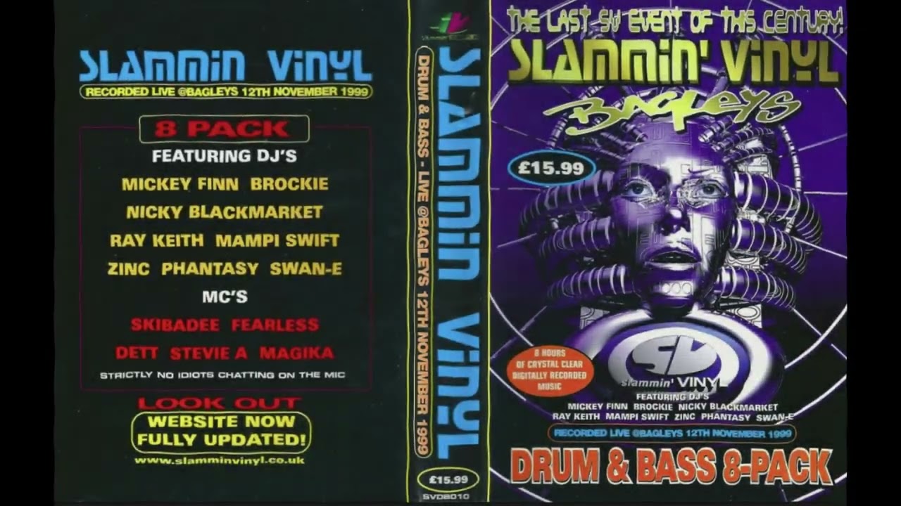 Mampi Swift - Live @ Slammin Vinyl | 12 November 1999 | High-Energy Drum & Bass Set