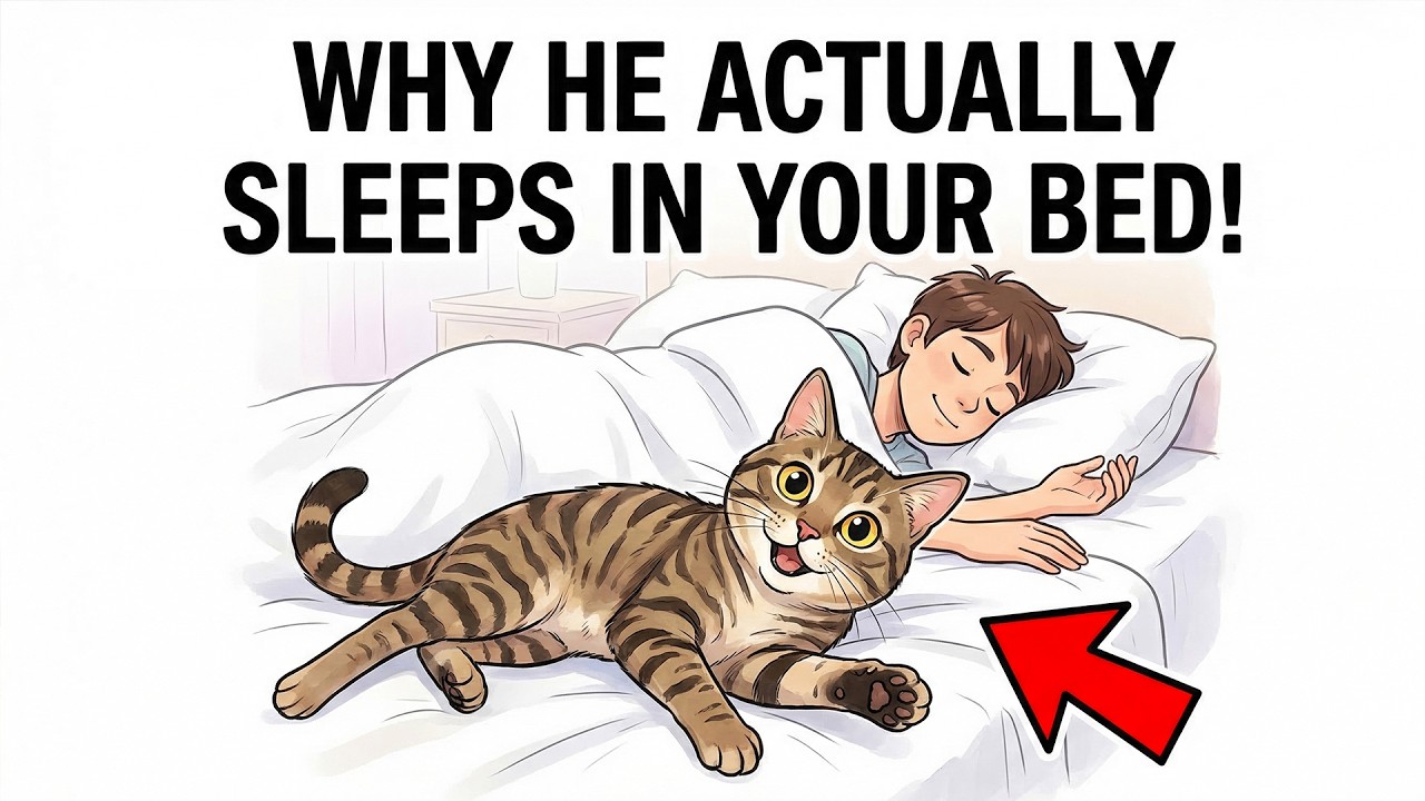 If Your Male Cat Always Sleeps With You, Here Is The Secret Reason You Need To Know Right Now!