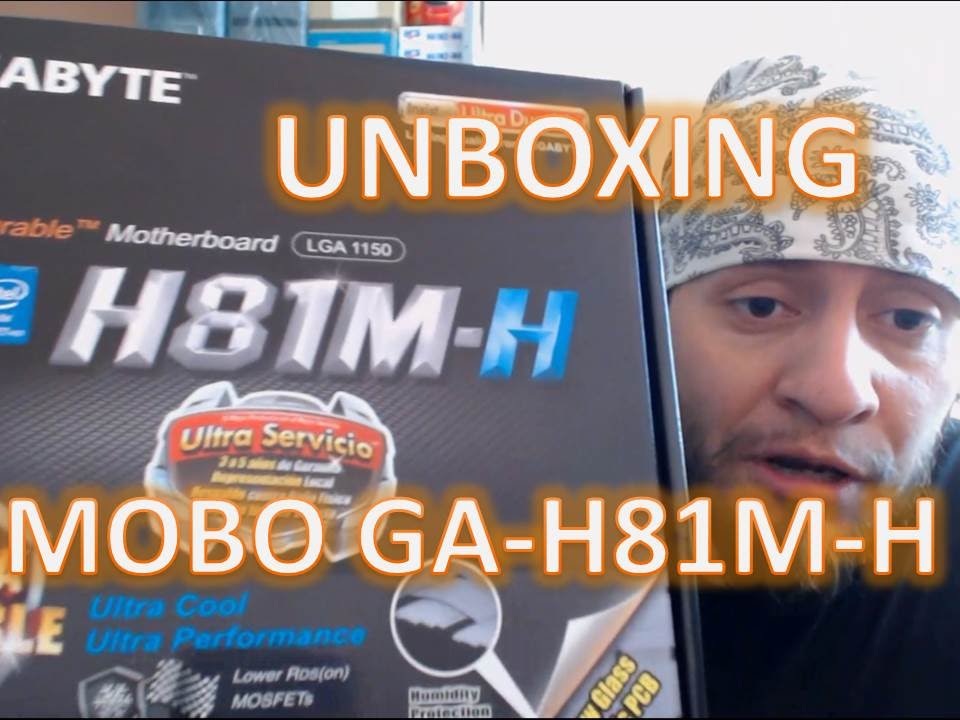 Unboxing Motherboard Gigabyte H81M-H LGA 1150 Chipset Intel H81 HDMI SATA 6Gb/s USB 3.0 Micro ATX