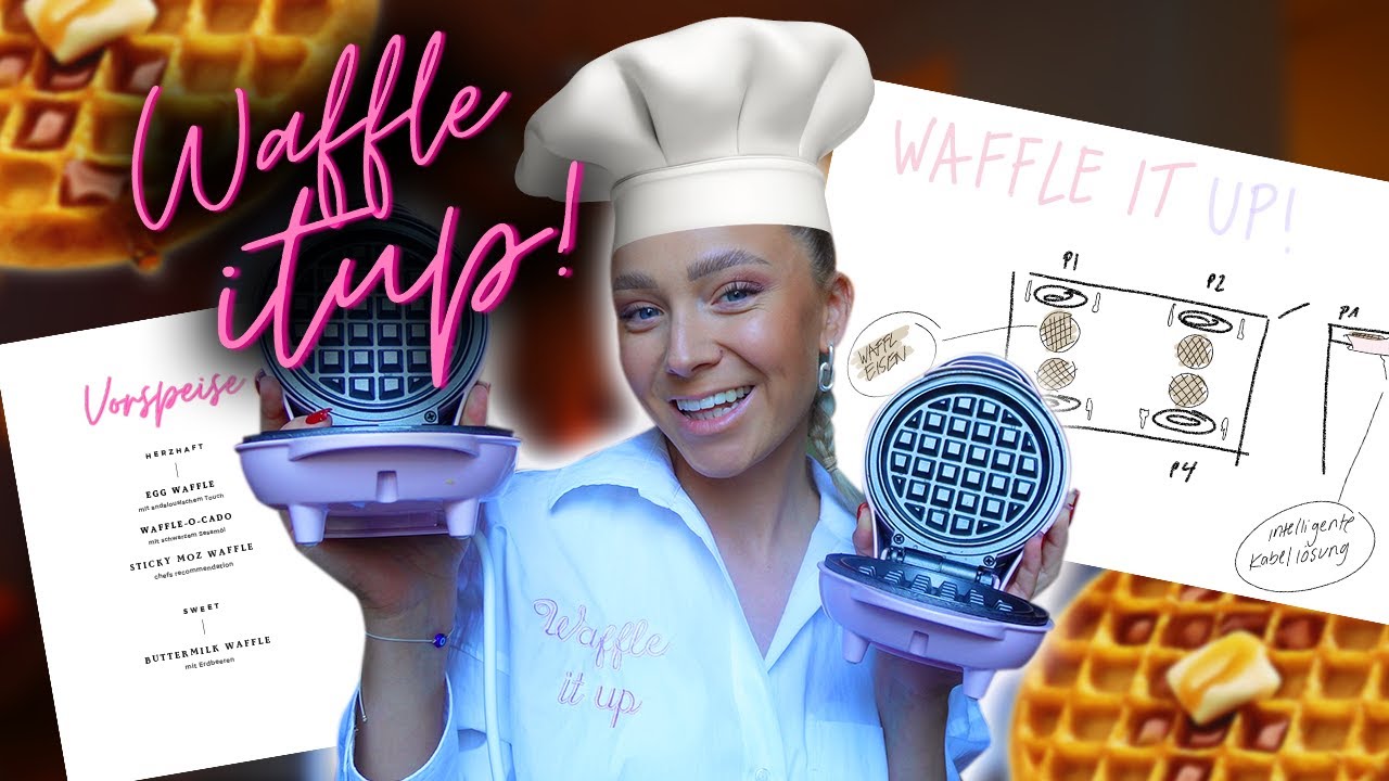ich eröffne meinen EIGENEN WAFFEL LADEN *waffle it up!*  🧇😍  |CARAMELLA