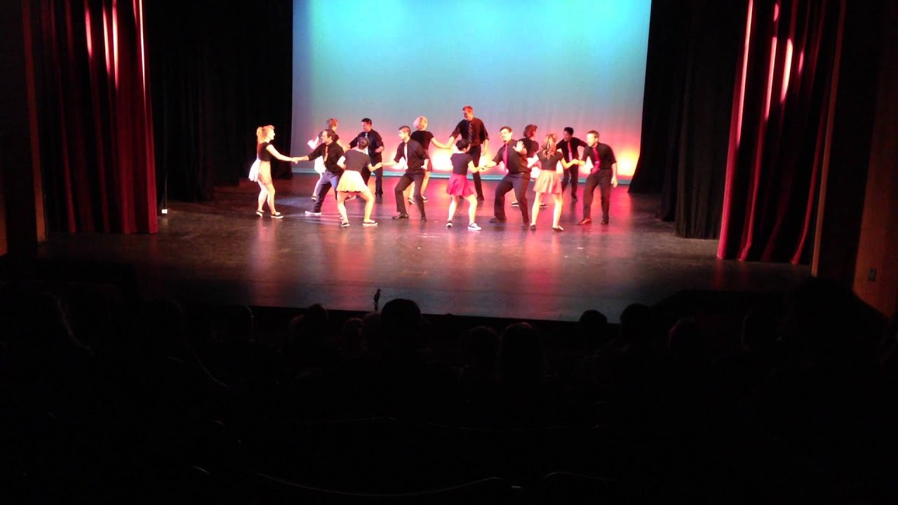Midtown Stomp Lindy Hop Team at Spotlight Ballroom's  May Show - Sunday