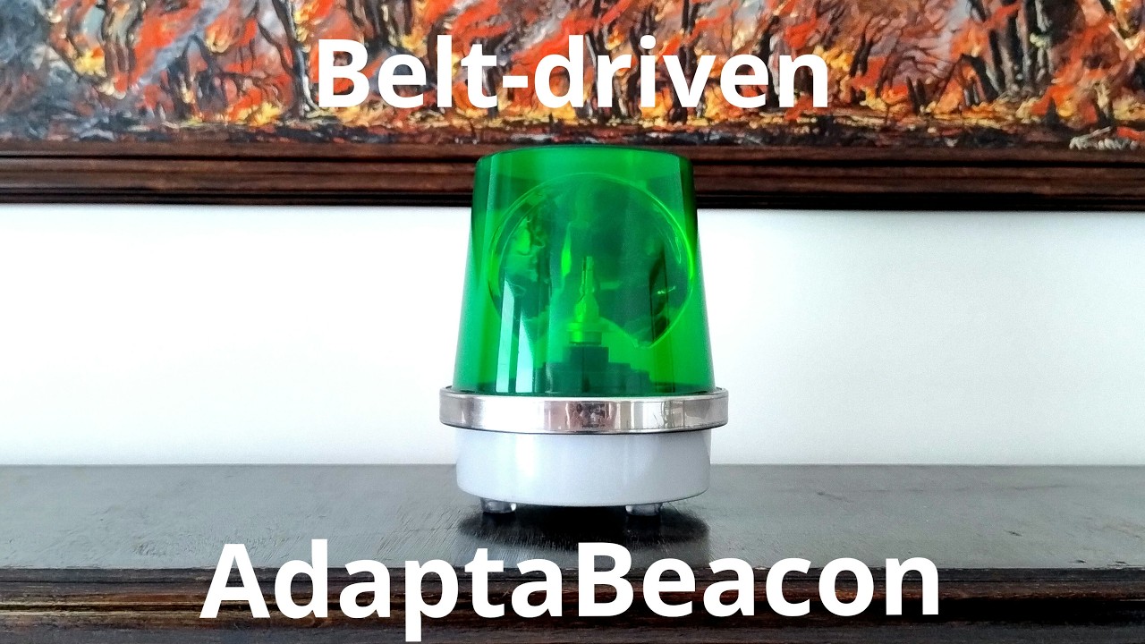 Belt-driven AdaptaBeacon