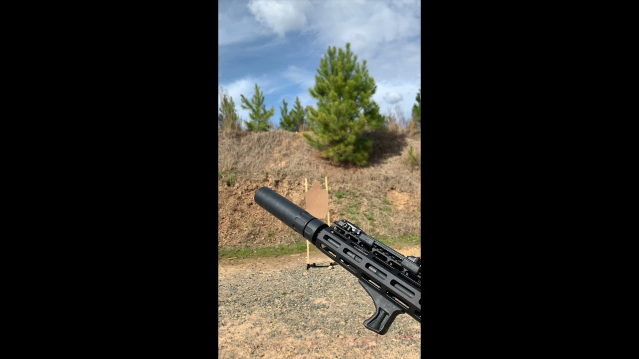 AR-15 Suppressed vs Unsuppressed | Quick Shots Ep. 2 #shorts
