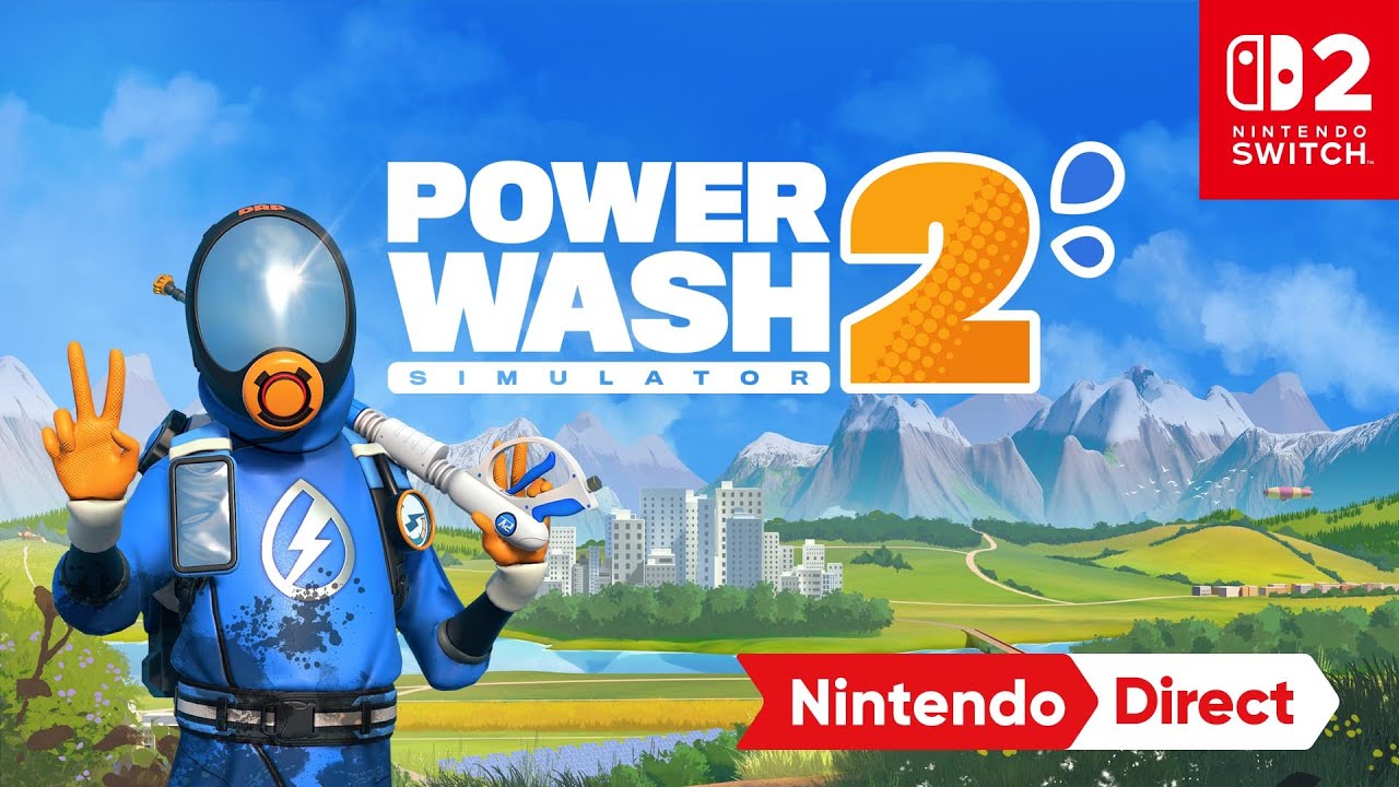 PowerWash Simulator 2 &ndash; Announcement Trailer &ndash; Nintendo Switch 2