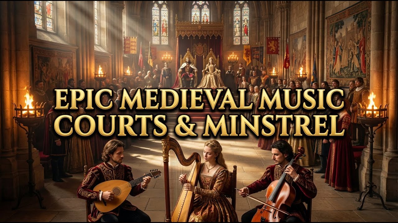 🏰EPIC MEDIEVAL MUSIC (INSTRUMENTAL) | Courts & Minstrels | Harmonia  Eternum