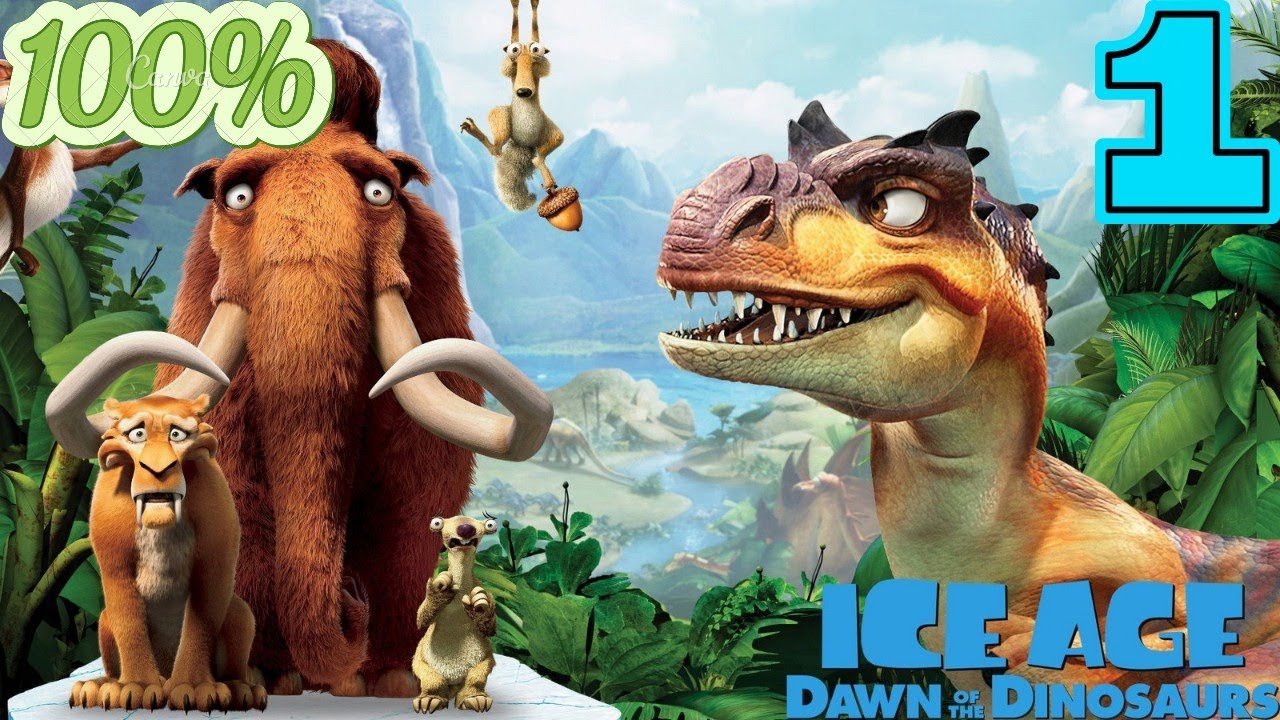 Zagrajmy w Ice Age 3 na 100% #1 - Rozpoczęcie przygody w Ice Age 3.