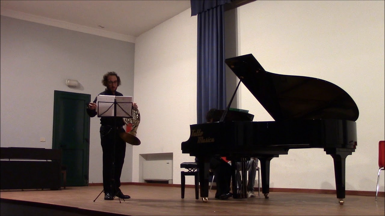 R.Schumann: Adagio & Allegro, Guglielmo Pellarin, Manuela Cigno - Festival Cornistico dell'Etna 2018
