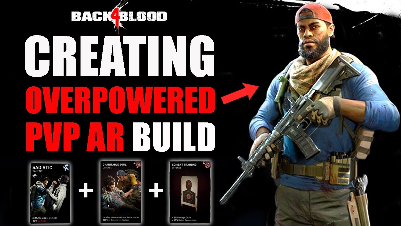 BACK 4 BLOOD - BECOME PVP GOD WITH THIS ASSAULT RIFLE BUILD | BEST SWARM DAMAGE BUILD | Damage DECK