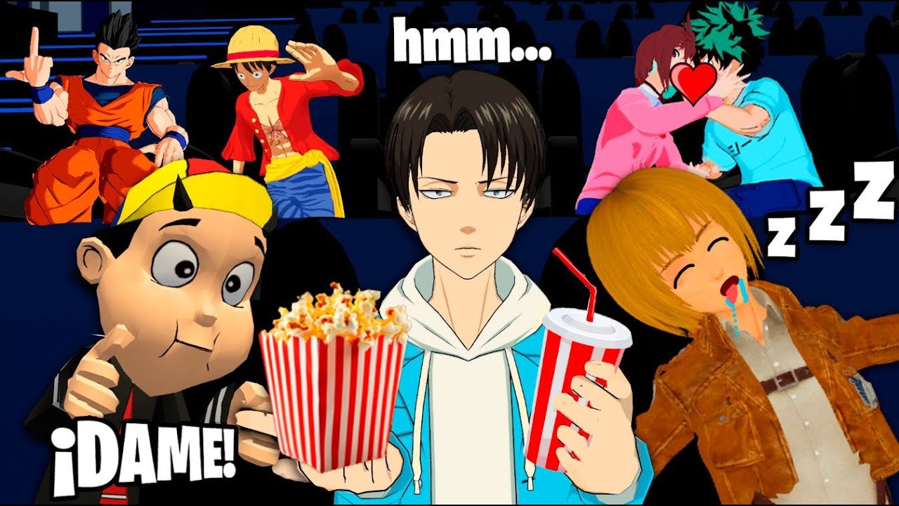 Trabajando en el cine con Levi 🍿 | VRCHAT
