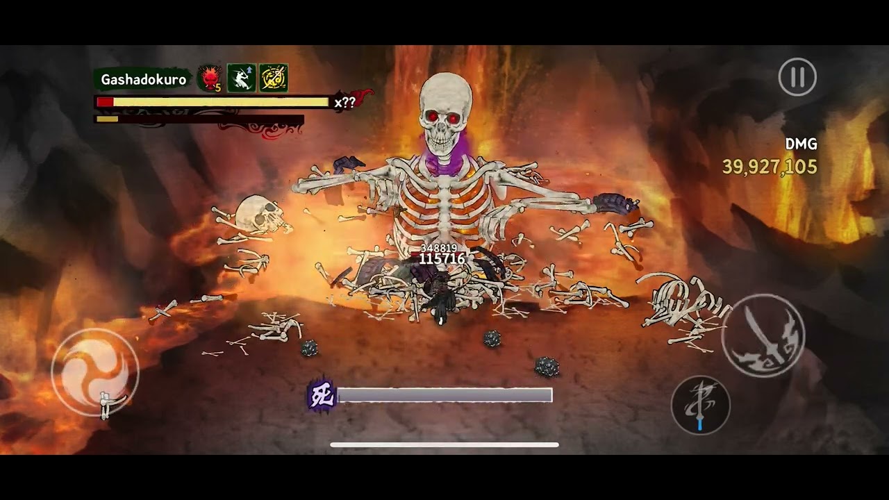 Yokai battle: Gashadokuro. Kenji fight. Ronin the Last Samurai